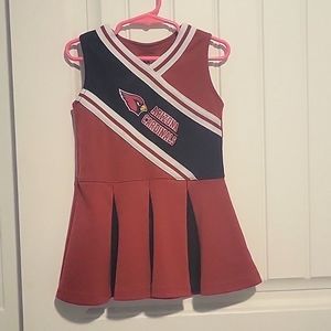 Toddler Arizona Cardinal's dress 4T